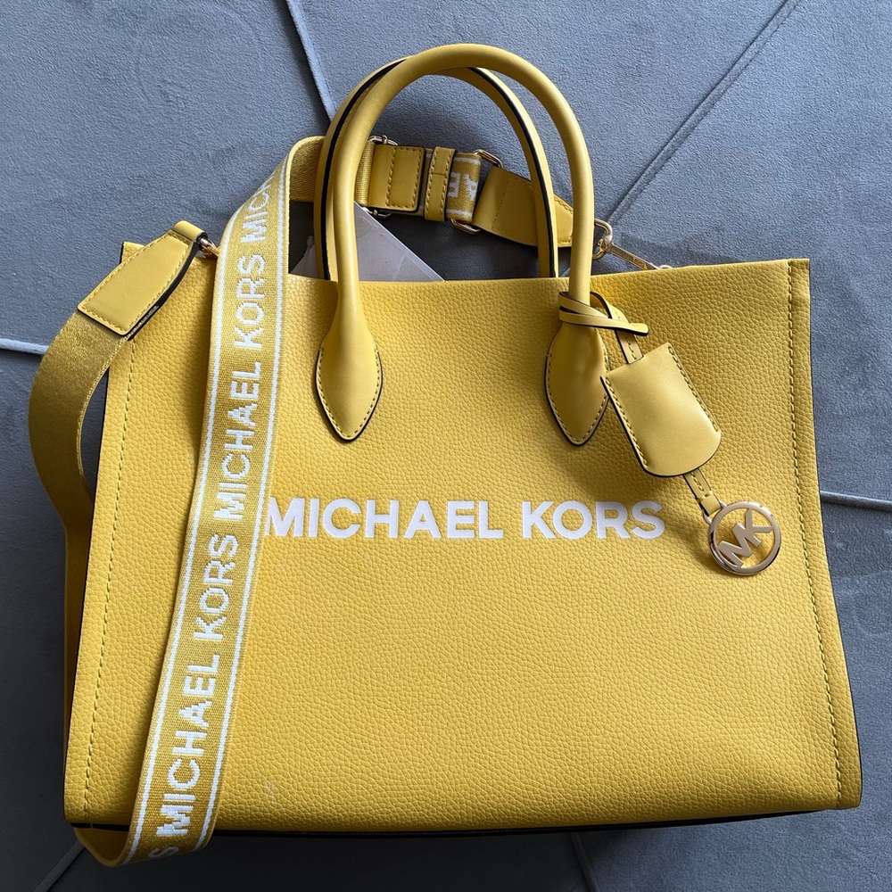 Michael Kors Sunflower Yellow Tote